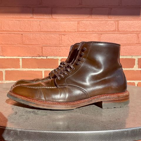 Alden Tanker Boot in Horween Cigar Shell Cordovan