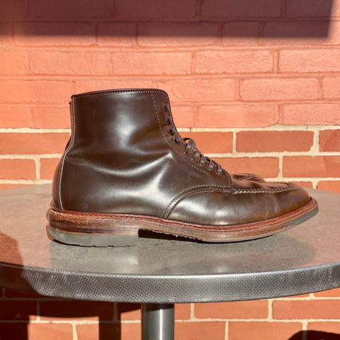 Alden Tanker Boot in Horween Cigar Shell Cordovan