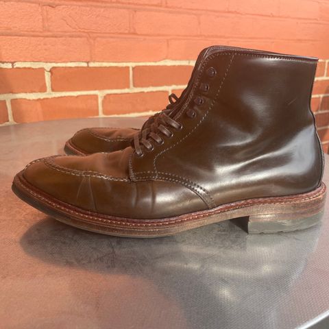 Alden Tanker Boot in Horween Cigar Shell Cordovan