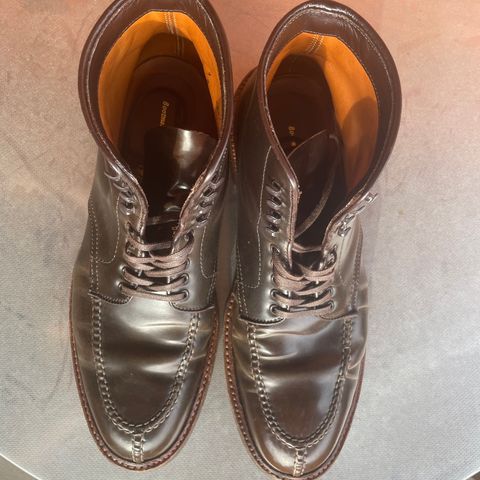 Alden Tanker Boot in Horween Cigar Shell Cordovan