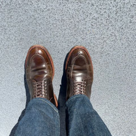 Alden Tanker Boot in Horween Cigar Shell Cordovan