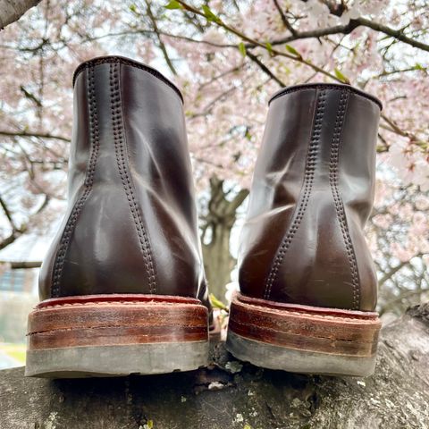 Alden Tanker Boot in Horween Cigar Shell Cordovan