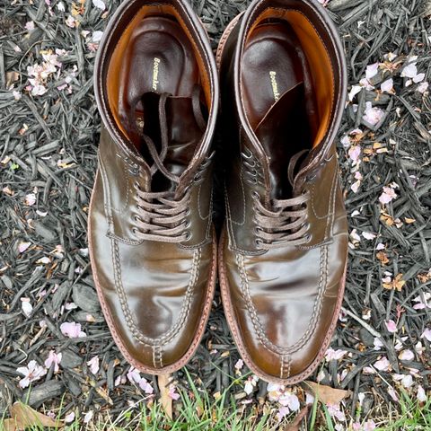 Alden Tanker Boot in Horween Cigar Shell Cordovan