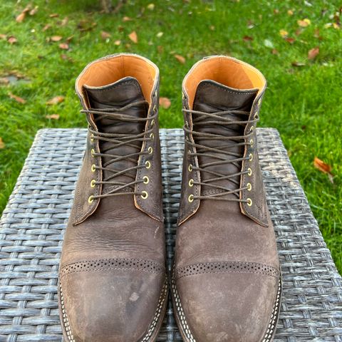 Viberg Service Boot BCT in Maryam Port 1071 Vitello Calf Nubuck