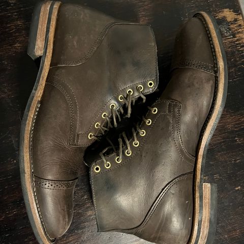 Viberg Service Boot BCT in Maryam Port 1071 Vitello Calf Nubuck