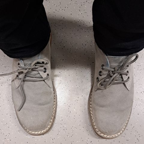 View photo of Alpschuh Unknown Model in Grey Suede