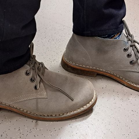 View photo of Alpschuh Unknown Model in Grey Suede