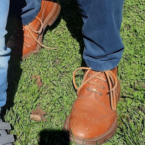 View photo of Tricker's Stow Country Boot in Marron Calf