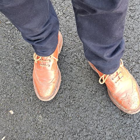 View photo of Tricker's Stow Country Boot in Marron Calf