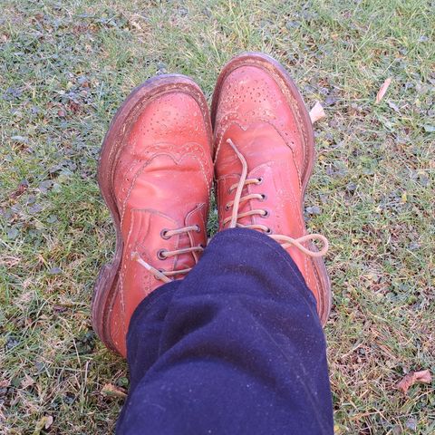 View photo of Tricker's Stow Country Boot in Marron Calf