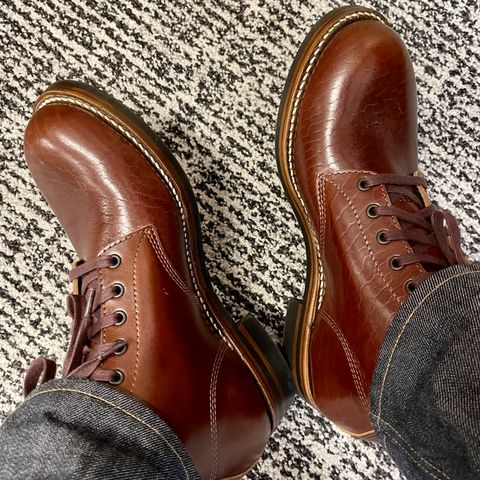 John Lofgren Ludlow Boots in Shinki Timber Oiled Horsebutt