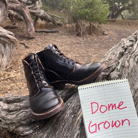 John Lofgren M-43 Service Shoes in Shinki Black Teacore Horsebutt