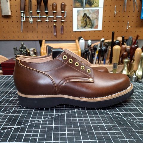 New River Boot Quade in Horween Toasted Coconut Latigo