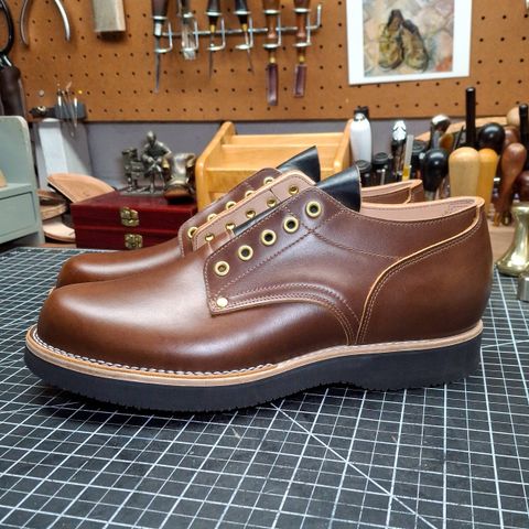 New River Boot Quade in Horween Toasted Coconut Latigo