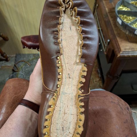 New River Boot Quade in Horween Toasted Coconut Latigo