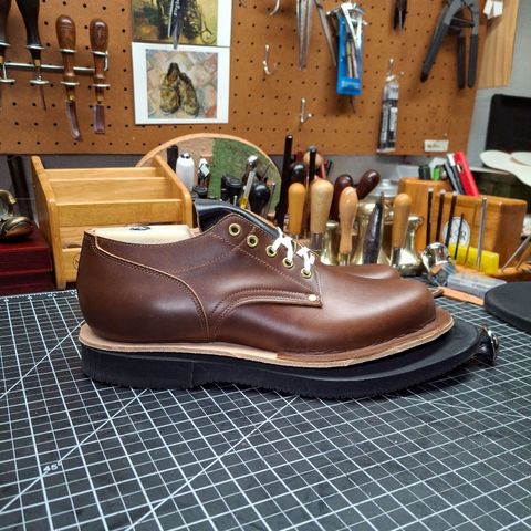 New River Boot Quade in Horween Toasted Coconut Latigo