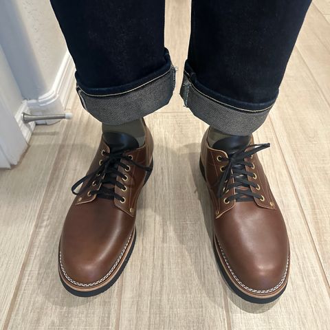 New River Boot Quade in Horween Toasted Coconut Latigo