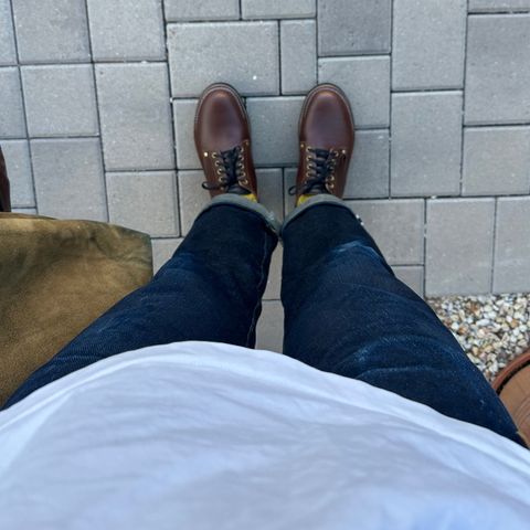 New River Boot Quade in Horween Toasted Coconut Latigo