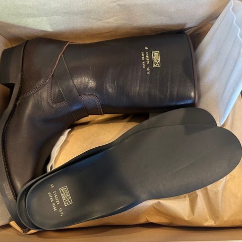 Addict Boots AB-01 Engineer Boots in Brown Horsehide