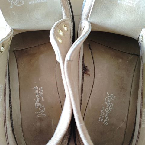 Russell Moccasin Premier Chukka in Tan Laramie Suede