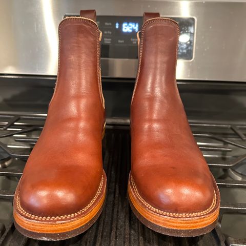 Fortis Wholecut Chelsea in Wickett & Craig Medium Brown English Bridle