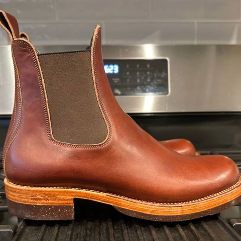 Fortis Wholecut Chelsea in Wickett & Craig Medium Brown English Bridle