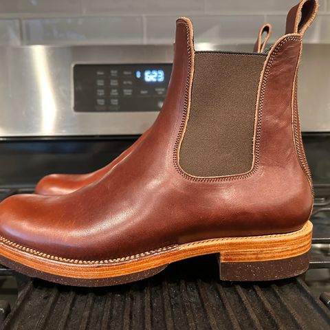 Fortis Wholecut Chelsea in Wickett & Craig Medium Brown English Bridle