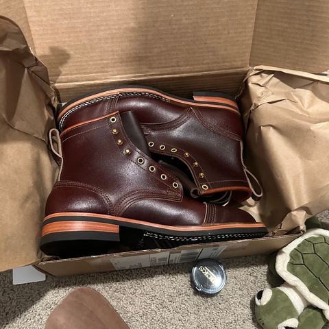 Nicks Parkhurst V2 in Horween Tan Waxed Flesh