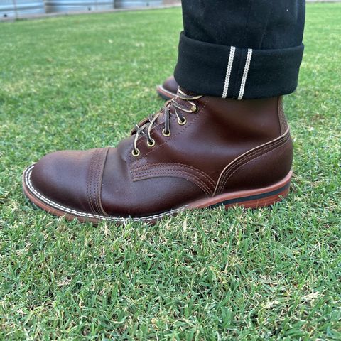 Nicks Parkhurst V2 in Horween Tan Waxed Flesh