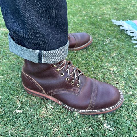 Nicks Parkhurst V2 in Horween Tan Waxed Flesh
