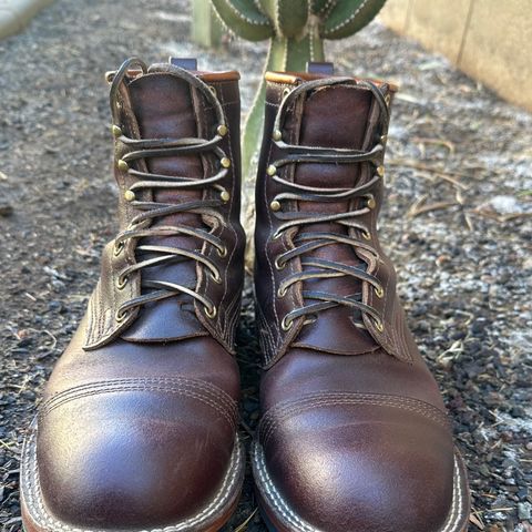 View photo of Nicks Parkhurst V2 in Horween Tan Waxed Flesh