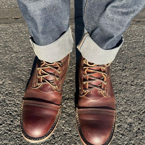 View photo of Nicks Parkhurst V2 in Horween Tan Waxed Flesh