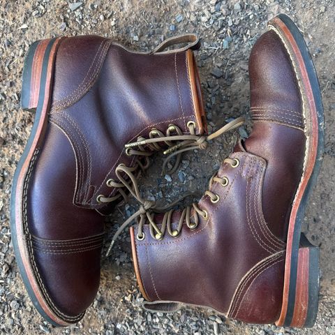 View photo of Nicks Parkhurst V2 in Horween Tan Waxed Flesh