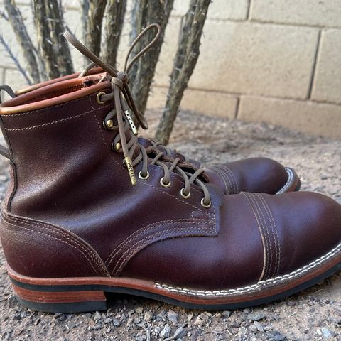 View photo of Nicks Parkhurst V2 in Horween Tan Waxed Flesh