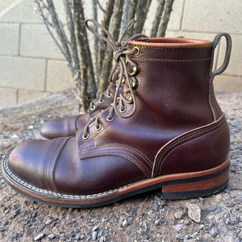 View photo of Nicks Parkhurst V2 in Horween Tan Waxed Flesh