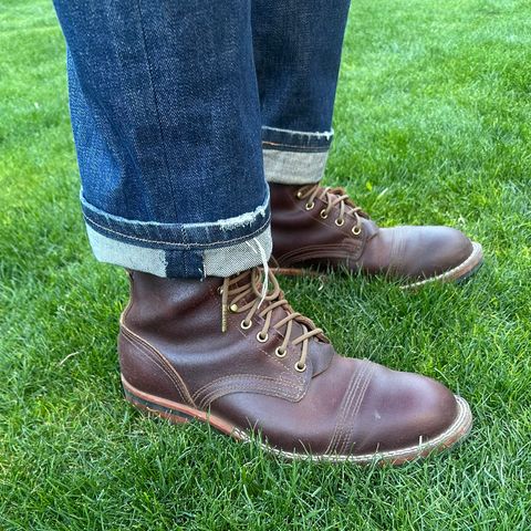 View photo of Nicks Parkhurst V2 in Horween Tan Waxed Flesh