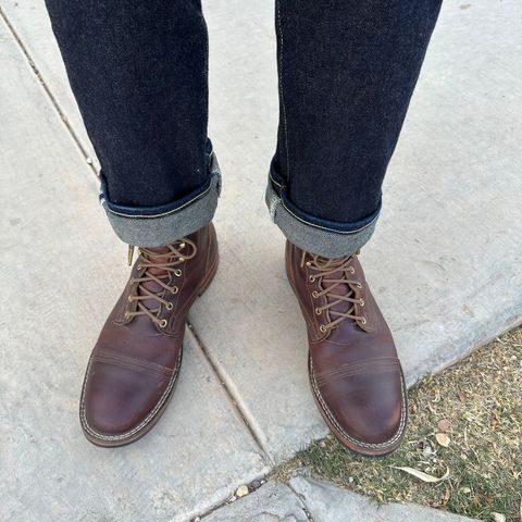 View photo of Nicks Parkhurst V2 in Horween Tan Waxed Flesh