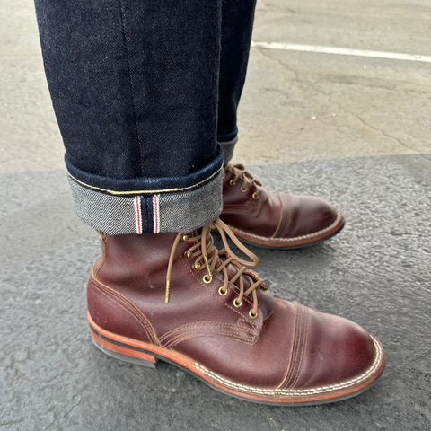 View photo of Nicks Parkhurst V2 in Horween Tan Waxed Flesh