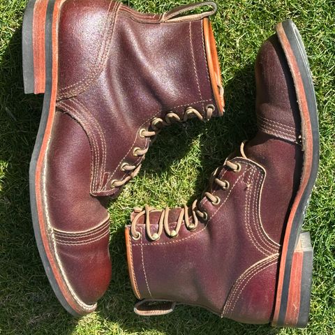 View photo of Nicks Parkhurst V2 in Horween Tan Waxed Flesh