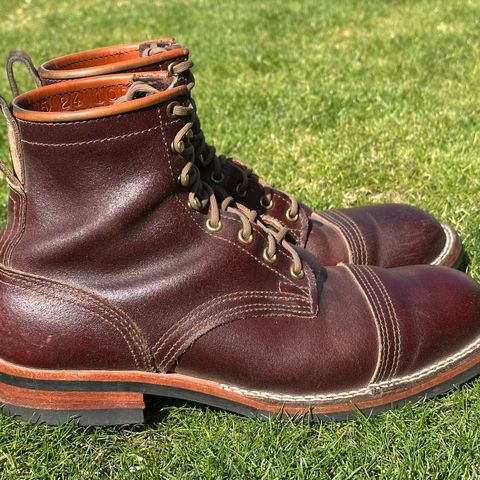 View photo of Nicks Parkhurst V2 in Horween Tan Waxed Flesh