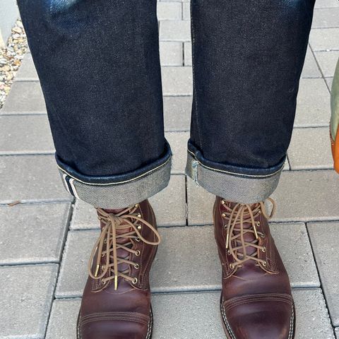 Nicks Parkhurst V2 in Horween Tan Waxed Flesh
