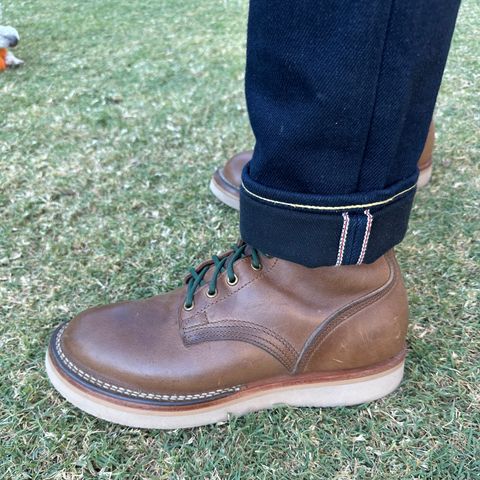 View photo of Nicks Free Range in Horween Natural Chromexcel