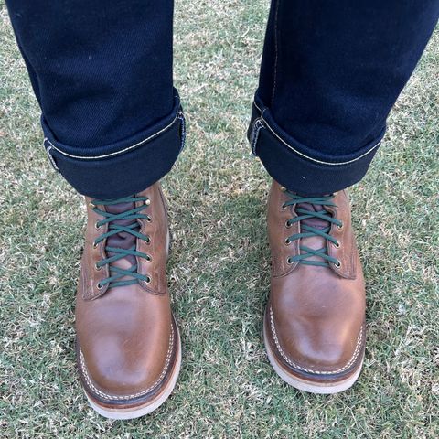 View photo of Nicks Free Range in Horween Natural Chromexcel