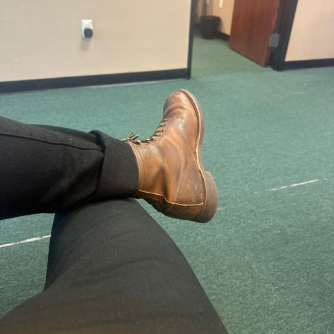 Red Wing Blacksmith in S.B. Foot Copper Rough and Tough