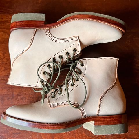 Jakkrabbits Officer Boots in Indonesian Natural Veg Tan