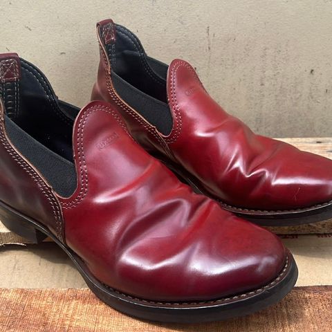 Wesco Romeo in Shinki Ruby Red And Brown Shell Cordovan