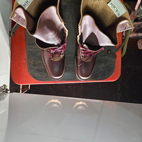 Nicks MTO in Horween Tan Waxed Flesh