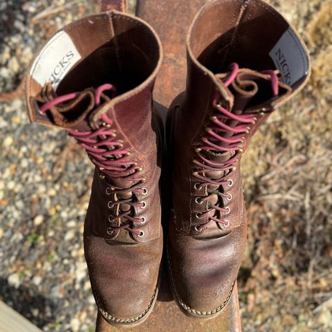 Nicks MTO in Horween Tan Waxed Flesh