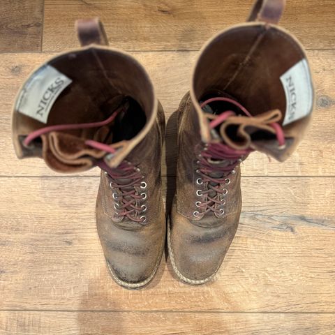 Nicks MTO in Horween Tan Waxed Flesh