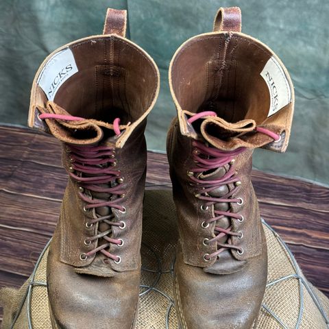 Nicks MTO in Horween Tan Waxed Flesh